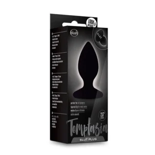 Alternative view of Анальна пробка TEMPTASIA SLUT PLUG BLACK
