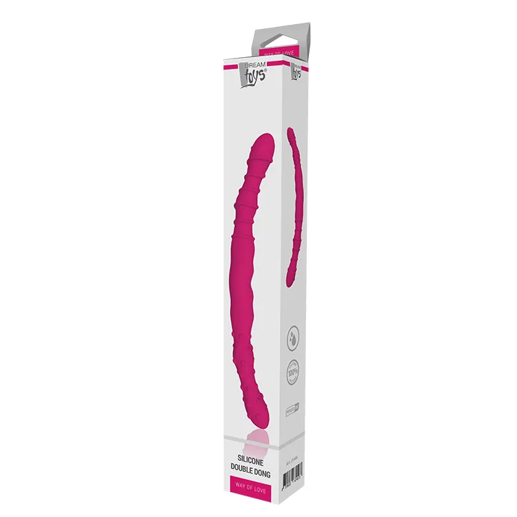 Подвійний фалоімітатор Dream Toys WAY OF LOVE SILICONE DOUBLE DONG 4 Подвійний фалоімітатор Dream Toys WAY OF LOVE SILICONE DOUBLE DONG - Зображення 2