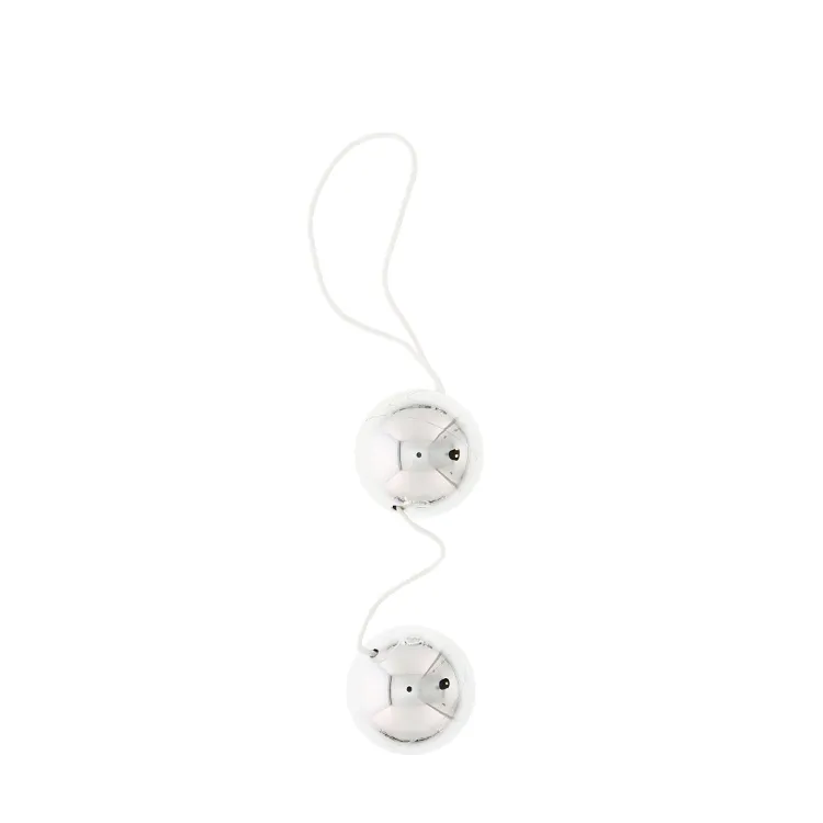 Вагінальні кульки DUO BALLS, SILVER 3 Вагінальні кульки DUO BALLS, SILVER