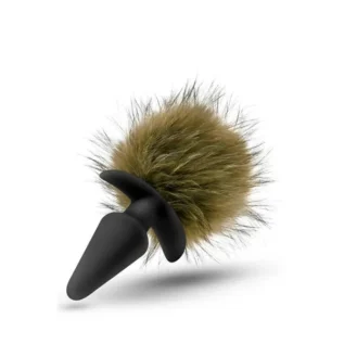 Анальна пробка з помпоном POM PLUGS BROWN - Зображення 4