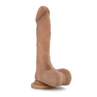 Фалоімітатор з подвійною щільністю au NATUREL 8.5 INCH MISTER PERFECT MOCHA - Зображення 3