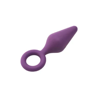 Анальний затор Dream Toys FLIRTS PULL PLUG MEDIUM PURPLE - Зображення 3