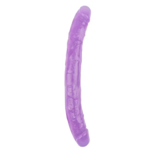 Alternative view of Фалоімітатор двосторонній фіолетовий Chisa Hi-Rubber 32,5 см * 3,5 см