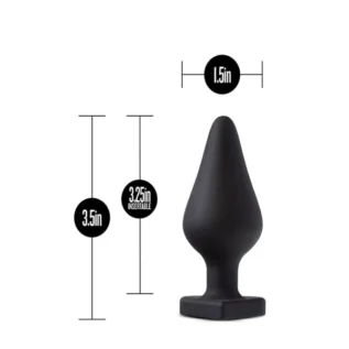 Анальна пробка TEMPTASIA SPANK ME BUTT PLUG BLACK - Зображення 3
