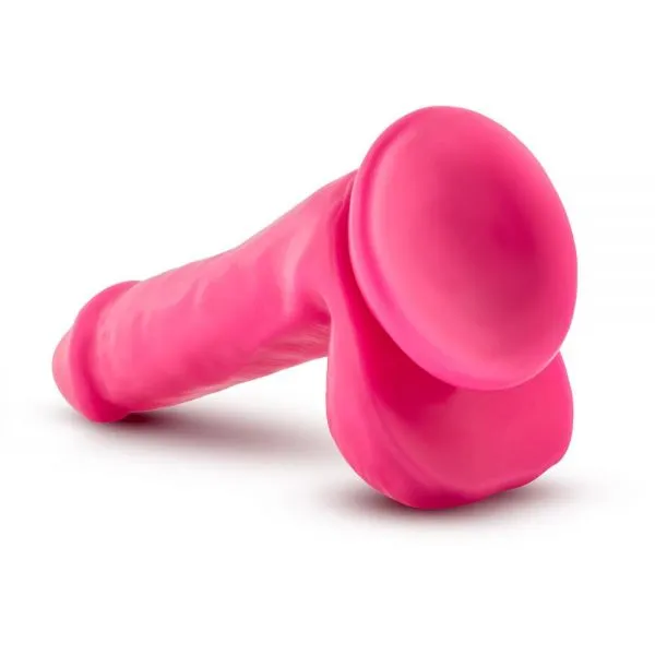 T331186 фалоімітатор з подвійною щільністю NEO ELITE COCK W. BALLS NEON PINK 6 T331186 фалоімітатор з подвійною щільністю NEO ELITE COCK W. BALLS NEON PINK - Зображення 4