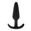 Анальна пробка Buttplug чорна, L
