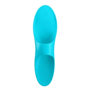 Універсальний вібратор на палець Satisfyer Teaser, бірюзовий - Зображення 5