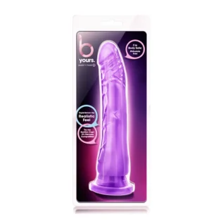 Гелевий фалоімітатор B YOURS SWEET N HARD 6 PURPLE - Зображення 4