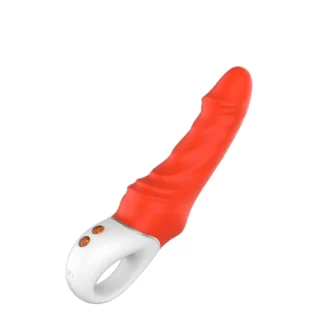 Вібратор реалістичний Dream Toys помаранчевий, 23.1 см х 5.1 см - Зображення 3