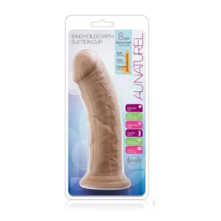 Alternative view of Фалоімітатор au NATUREL 8inch DILDO MOCHA