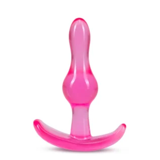 Alternative view of Анальний плаг із стопером Blush B Yours Curvy Anal Plug рожевий