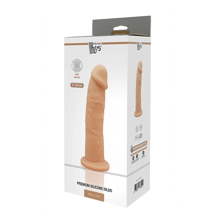 Фалоімітатор Термоактивний реалістичний REAL LOVE Dream Toys, тілесний 6 Фалоімітатор Термоактивний реалістичний REAL LOVE Dream Toys, тілесний - Зображення 4