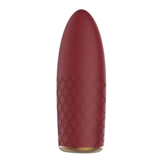 Компактний вібромасажер з рельєфною поверхнею Dream Toys Marly, бордовий, 11 х 4 см 9 Компактний вібромасажер з рельєфною поверхнею Dream Toys Marly, бордовий, 11 х 4 см - Зображення 4