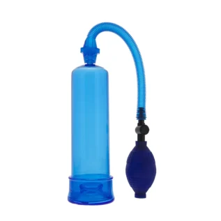 Alternative view of Вакуумна помпа із грушею Dream Toys MenzStuff Penis Enlarger для збільшення пеніса, синя