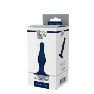 Alternative view of Dt21710 анальна пробка CHEEKY LOVE SILICONE PLUG MEDIUM BLUE