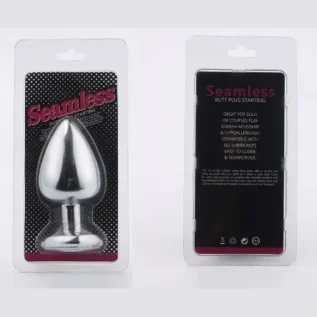 Alternative view of Анальна пробка Silver Metal Diamond, m