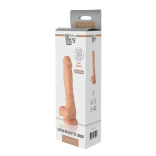 Фалоімітатор силіконовий DREAM TOYS DUAL DENSITY DILDO - Зображення 2