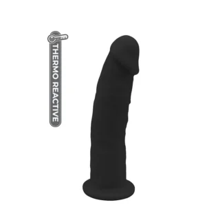 Фалоімітатор термоактивний REAL LOVE 7.5, Black