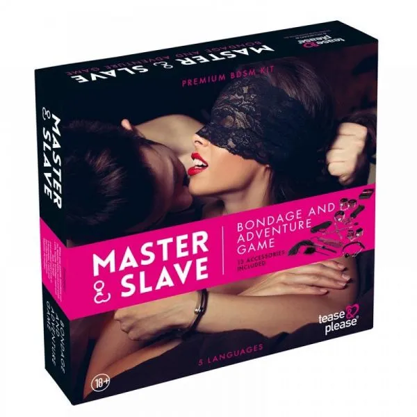 Набір БДСМ 10 предметів Master & Slave, Pink Leopard 5 Набір БДСМ 10 предметів Master & Slave, Pink Leopard - Зображення 3