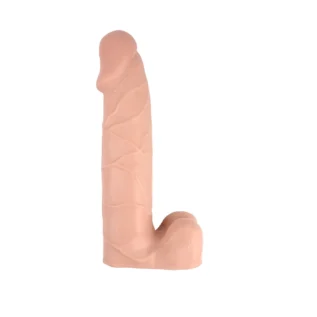 Alternative view of Фалоімітатор Гігант з кібершкіри Chisa Cal-king Dicks Invader's Whopper, бежевий