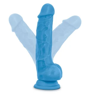 Фалоімітатор з подвійною щільністю NEO 7.5 INCH COCK W. BALLS BLUE 8 Фалоімітатор з подвійною щільністю NEO 7.5 INCH COCK W. BALLS BLUE - Зображення 3