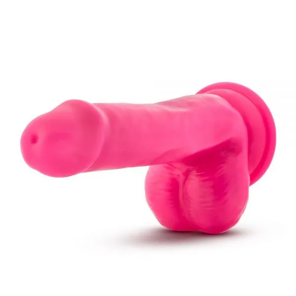 T331186 фалоімітатор з подвійною щільністю NEO ELITE COCK W. BALLS NEON PINK 5 T331186 фалоімітатор з подвійною щільністю NEO ELITE COCK W. BALLS NEON PINK - Зображення 3