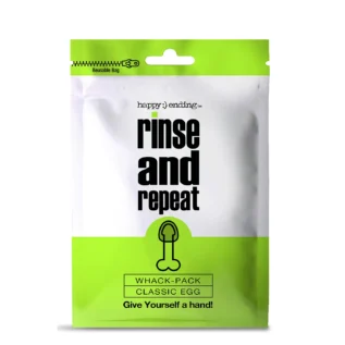 Alternative view of МАСТУРБАТОР ЯЙЦЕ HAPPY ENDING RINSE AND REPEAT WHACK PACK EGG