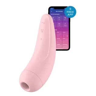Alternative view of Безконтактний смарт стимулятор клітора SATISFYER CURVY2+ рожевий