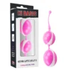 Вагінальні кульки Chisa Hi-Basic Geisha Lastic Double Balls II, рожевий 1 Зображення Вагінальні кульки Chisa Hi-Basic Geisha Lastic Double Balls II, рожевий