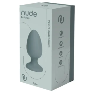 Alternative view of Анальна пробка Dream Toys Nude сіра, 8 х 4 см