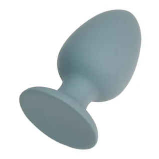 Анальна пробка Dream Toys Nude сіра, 8 х 4 см - Зображення 3