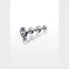 Зображення Анальна ялинка металева з каменем Toy Joy Anal Play Diamond Star Beads, Small