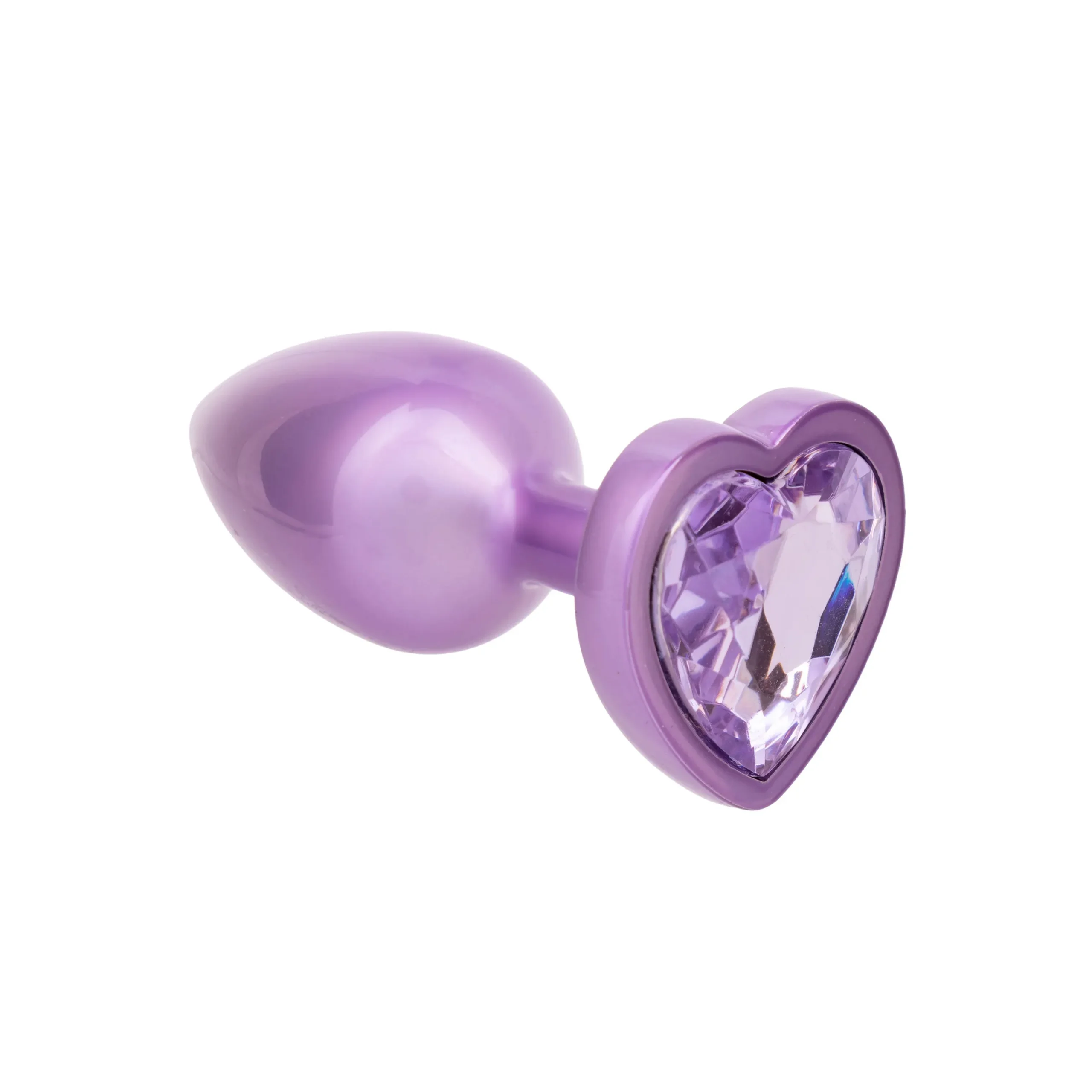 Анальная пробка CalExotics Diamond Heart Plug Small, фіолетова, 5,7 × 3,2 см 4 Анальная пробка CalExotics Diamond Heart Plug Small, фіолетова, 5,7 × 3,2 см - Зображення 2