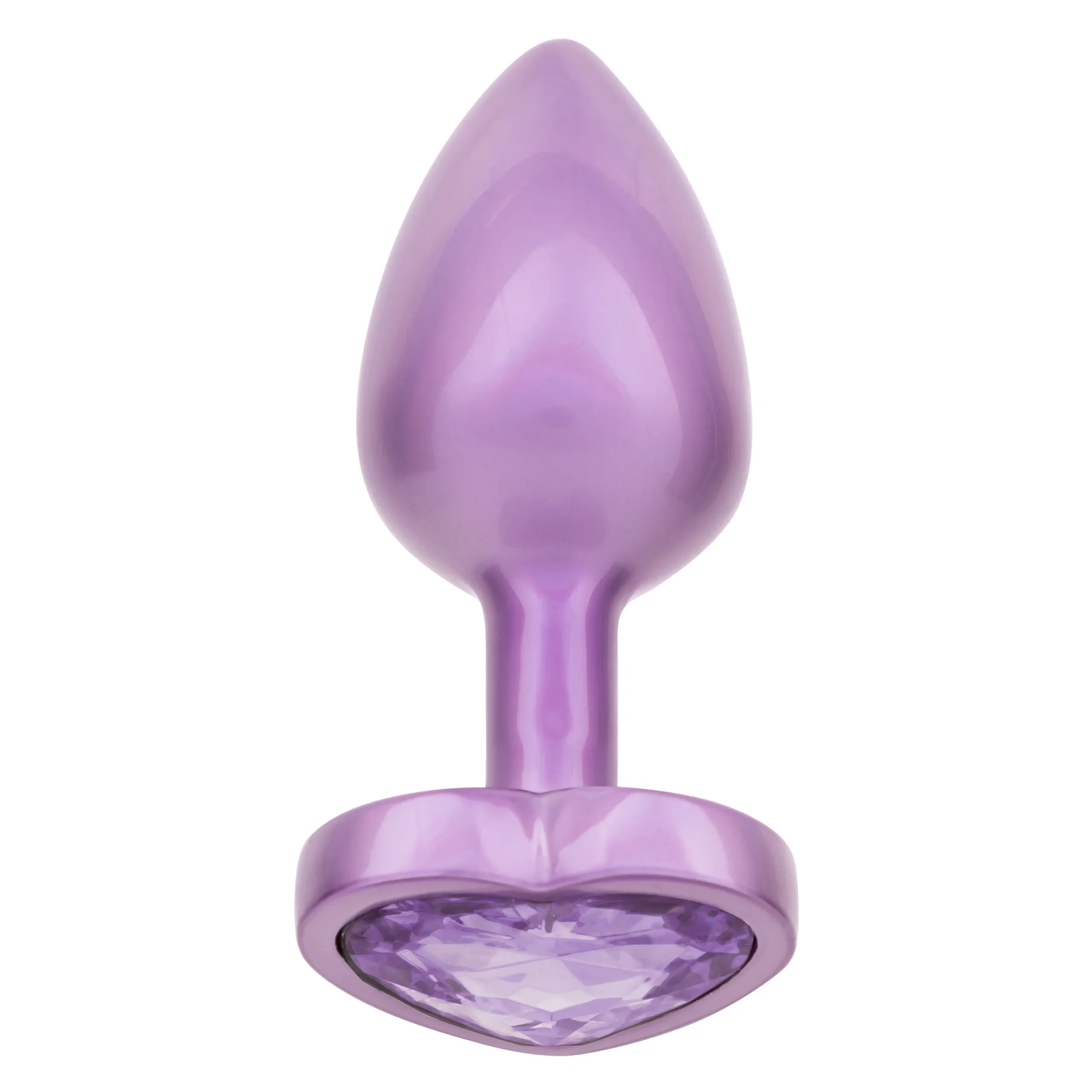 Анальная пробка CalExotics Diamond Heart Plug Small, фіолетова, 5,7 × 3,2 см 5 Анальная пробка CalExotics Diamond Heart Plug Small, фіолетова, 5,7 × 3,2 см - Зображення 3