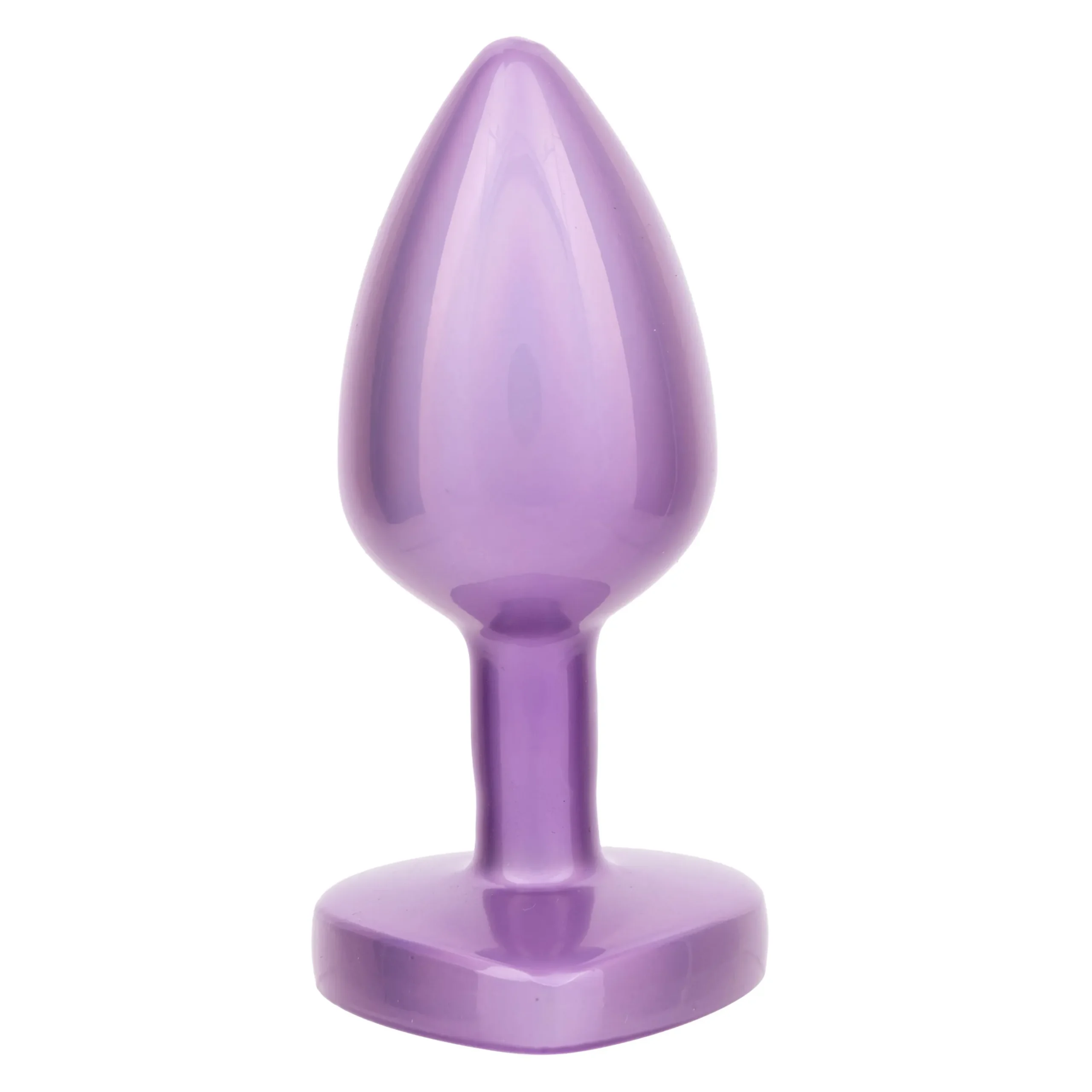 Анальная пробка CalExotics Diamond Heart Plug Small, фіолетова, 5,7 × 3,2 см 6 Анальная пробка CalExotics Diamond Heart Plug Small, фіолетова, 5,7 × 3,2 см - Зображення 4