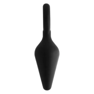 Анальна пробка чорна Dreamtoys FANTASSTIC з кільцем, Medium - Зображення 4