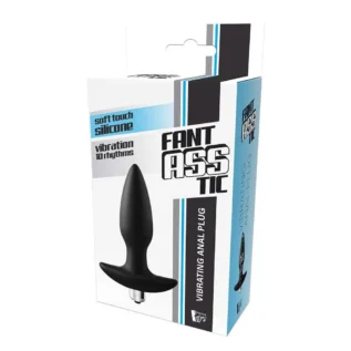 Анальна пробка Dreamtoys FantASSstic з віброкулею, чорнач - Зображення 5