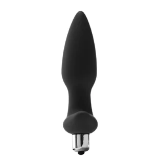 Анальна пробка Dreamtoys FantASSstic з віброкулею, чорнач - Зображення 3