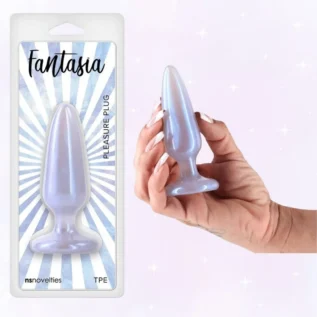 Анальна пробка NS Novelties Fantasia Pleasure Small фіолетова, 10.3 см 8 Анальна пробка NS Novelties Fantasia Pleasure Small фіолетова, 10.3 см - Зображення 3