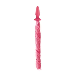 Анальна пробка із хвостом поні, Unicorn Tails, NS Novelties pink 7 Анальна пробка із хвостом поні, Unicorn Tails, NS Novelties pink - Зображення 2