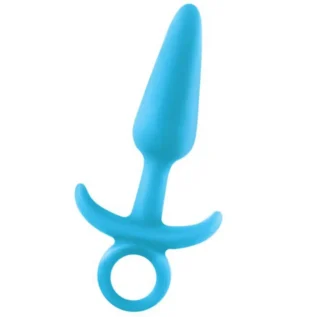 Alternative view of Анальна пробка з кільцем FIREFLY PRINCE MEDIUM BLUE, що світиться
