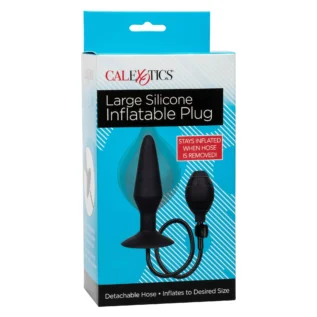 Анальна пробка з накачуванням L CalExotics Silicone Inflatable Plug, 14 x 1.7-3.9 см - Зображення 6