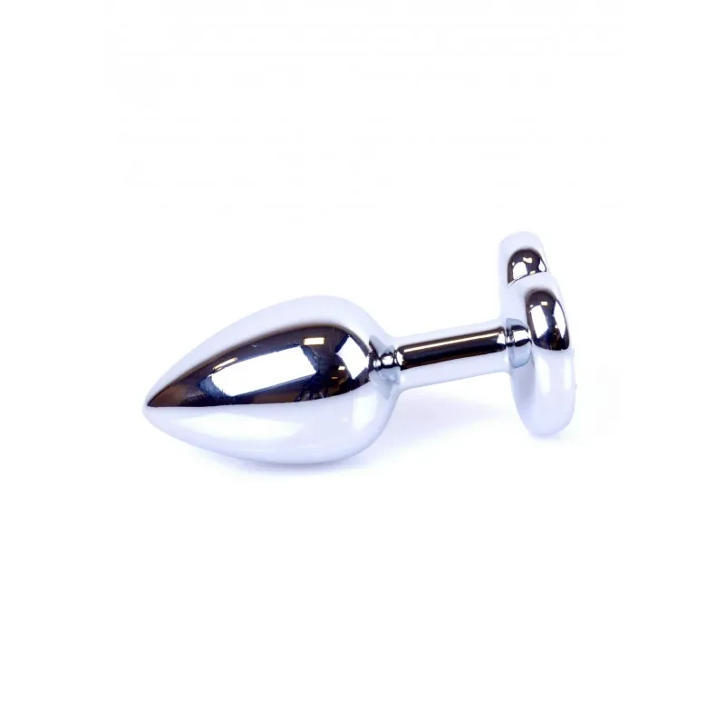 Анальна пробка з синім кристалом у вигляді серця Plug-Jewellery Silver Heart PLUG-Dark Blue 5 Анальна пробка з синім кристалом у вигляді серця Plug-Jewellery Silver Heart PLUG-Dark Blue - Зображення 3