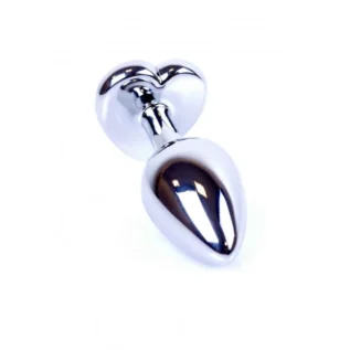 Анальна пробка з синім кристалом у вигляді серця Plug-Jewellery Silver Heart PLUG-Dark Blue 9 Анальна пробка з синім кристалом у вигляді серця Plug-Jewellery Silver Heart PLUG-Dark Blue - Зображення 4