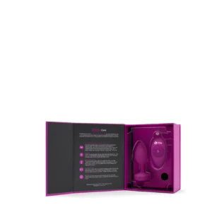 Анальна пробка із вібрацією B-Vibe Vibrating Jewel Plug S/M Pink Ruby, силіконова, рожева - Зображення 9