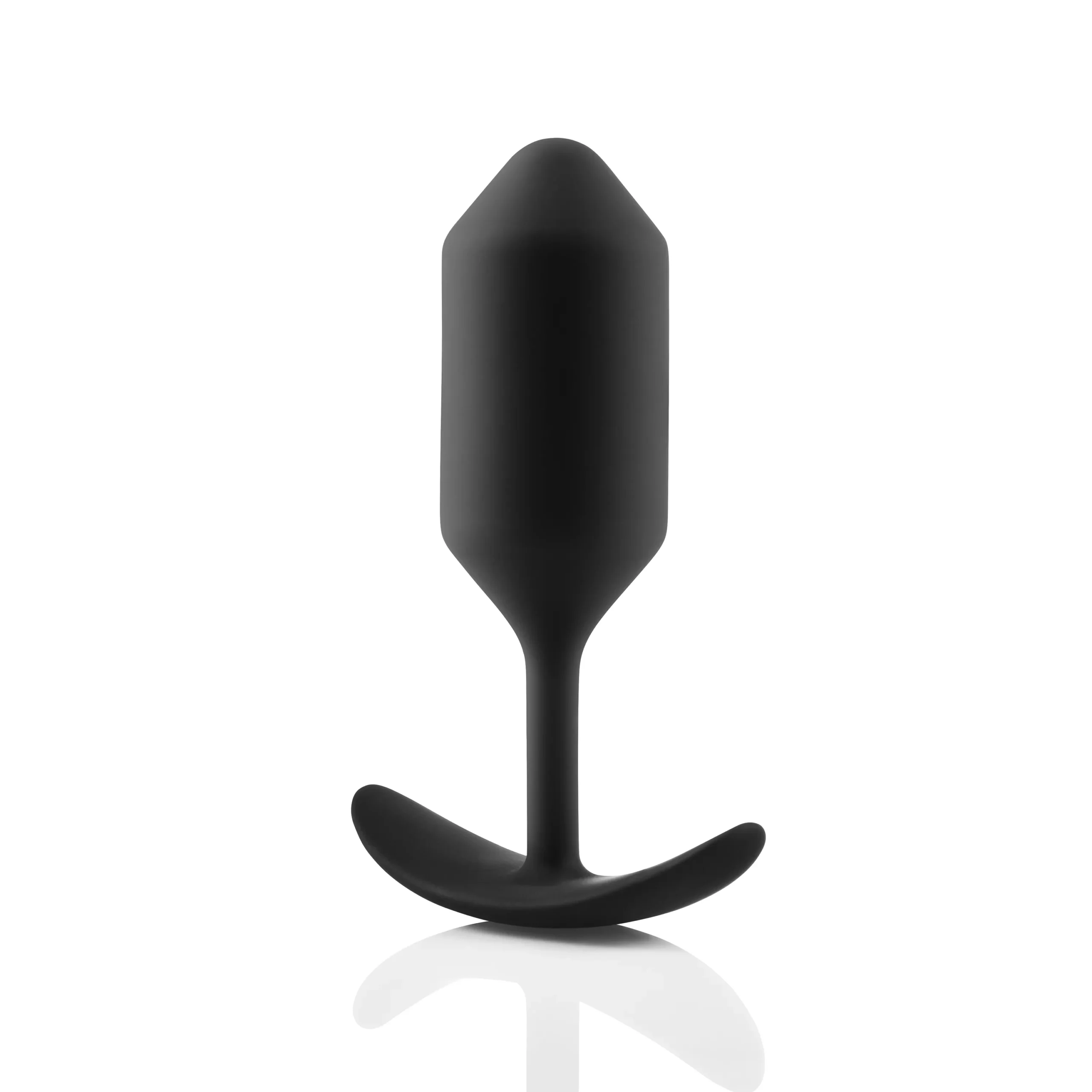 Анальна пробка із зміщеним центром ваги Snug Plug 3 B-Vibe, силіконова, чорна 5 Анальна пробка із зміщеним центром ваги Snug Plug 3 B-Vibe, силіконова, чорна - Зображення 3