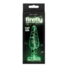 Зображення Анальна пробка скляна NS Novelties, що світиться FIREFLY GLASS TAPERED PLUG MEDIUM CLEAR