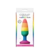 Анальна пробка силікон NS Novelties COLOURS PRIDE EDITION PLUG M 2 Зображення Анальна пробка силікон NS Novelties COLOURS PRIDE EDITION PLUG M