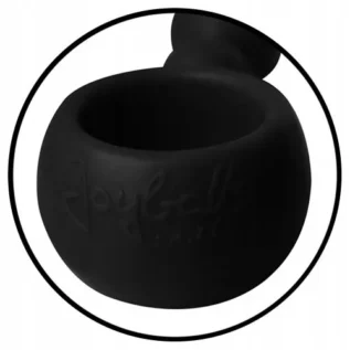 Анальний ланцюжок Joy Division Joyballs anal wave, силіконовий, чорний, 17.5 см - Зображення 3