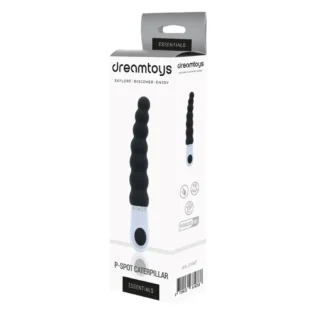 Alternative view of Анальний вібратор Dream Toys Essentials P-Spot Caterpillar, чорний, 15 × 2,5 см